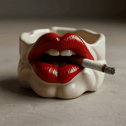 Lips Ashtrays - 3D model önizlemesi