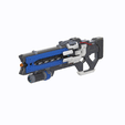 720x720_GIF.gif Soldier 76 Pulse Rifle - Overwatch - Printable 3d model - STL + CAD bundle - Commercial Use