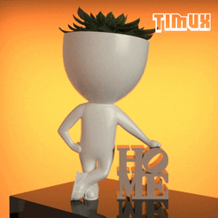 TIMUX_MY8_HOME.gif STL file ROBERT PLANT HOME・Template to download and 3D print