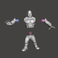 GIF.gif wwe the rock .stl .obj