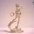 Mio_Grey_Gif.gif Mio -Xenoblade 3 Game Figurine for 3D Printing