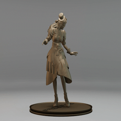 duchess3.gif Free STL file DUCHESS OF TERRORLAND - FREE FIRE・3D printable object to download