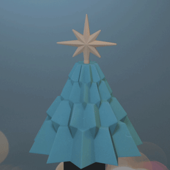 arbol.gif OBJ file Christmas tree・Template to download and 3D print