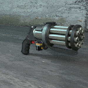 🔫 Fortnite Pistola Automática Pesada Monsoon・Arquivo STL para