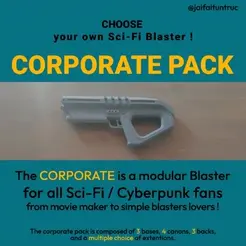 giphy2.gif Corporate Pack: Modular blaster for Cyberpunk / science fiction worlds
