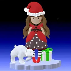 ezgif-1-18803aad91.gif 3D file Santoro Merry Christmas・Model to download and 3D print
