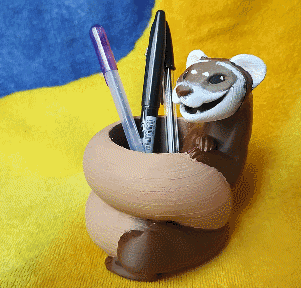 1.gif Bleistifthalter für Frettchen