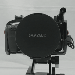 SAMYANG-14mm.gif Fichier STL adaptateur de filtre pour objectif SAMYANG 14mm T3.1 Cine・Plan imprimable en 3D à télécharger