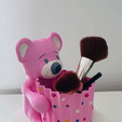 IMG_5931.gif Teddy bear vanity organizer / teddy bear jewelry box