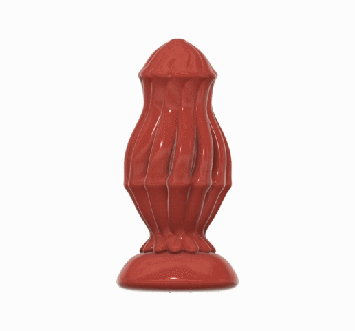 vaginal anal dildo dick plug penis silicone flex v36 3d print cnc - 3D model önizlemesi