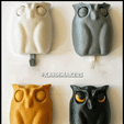 Owl - Wall Key Holder, KahnMakers