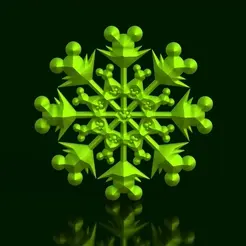 Copo-de-Nieve-IV-B.gif Christmas Snowflake Mickey Style IV