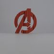 Avengers.gif Archivo STL Volteo de texto, Vengadores・Diseño de impresora 3D para descargar