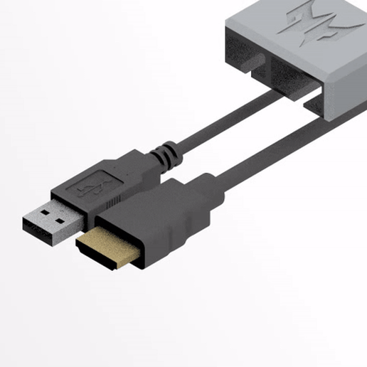 ACER PREDATOR HELIOS 300 USB AND HDMI ADAPTER 3D model