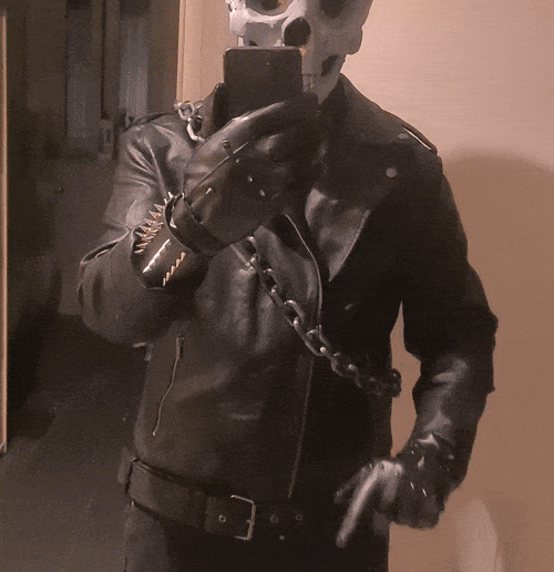 👻 Ghost Rider skull mask・ STL File for 3D printing・Cults