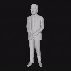 ezgif-2-609a61e23f.gif STL file Man in suit - Officer- Business man- Professional- Character- Human- Bureaucrat,・3D printing idea to download