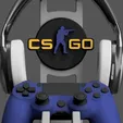 Controller-and-Headset-Stand-CS-GO-01.gif CS GO Dual Controller & Headset Stand