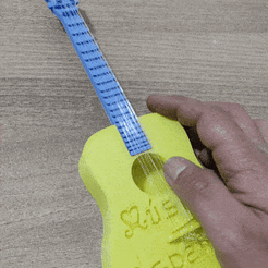 ezgif.com-optimize.gif Файл STL Испанская гитара・Дизайн для загрузки и 3D-печати