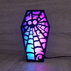 ezgif.com-optimize-7.gif Fichier STL Lampe LED cercueil Halloween・Design pour impression 3D à télécharger