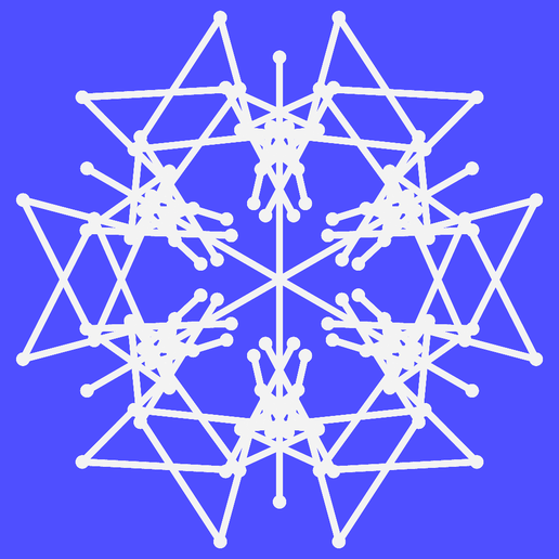 Snowflakes Animate.gif Fichier STL 100 flocons de neige・Design à télécharger et à imprimer en 3D, abbymath