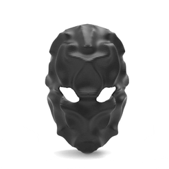 untitled.85.gif STL-Datei WIMPERNTUSCHE MASKE VORONOI COSPLAY HALLOWEEN・3D-Druck-Idee zum Herunterladen