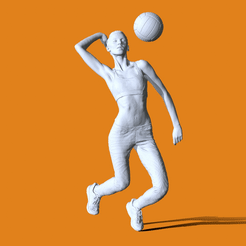 0.gif Free OBJ file Miniature Pose People #21・Object to download and to 3D print, Peoples