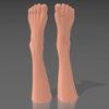 01.gif STL file Feet on the water・3D printing model to download, Mister_lo0l_