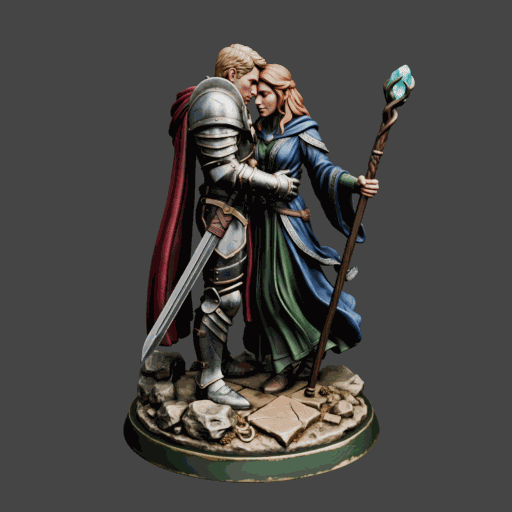 Cooperative Questing Miniature