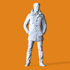 0.gif OBJ file Miniature Pose People #14・3D printable model to download, Peoples