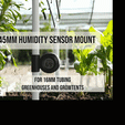 45mm-Humidity-Sensor-Mount-for-Grow-Tents.gif Humidity Sensor Mount for 16mm & 19mm Tubing - Fits popular 45mm Thermometer Hygrometer Combos, Ideal for Greenhouses and Grow Tents