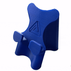 gif-phone-stand.gif Fichier STL gratuit Support pour téléphone portable Waveflow・Design imprimable en 3D à télécharger
