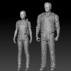 tlosusys.gif Fichier 3D Les figurines de 3,75 pouces de The Last Of Us pour l'impression 3D・Plan pour impression 3D à télécharger