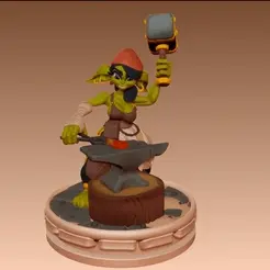 Untitled.gif GOBLIN BLACKSMITH 42MM PRE-SUPPORTED