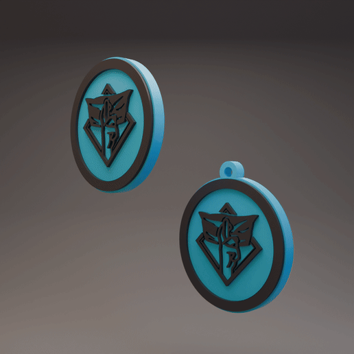 Gojo Satoru Emblem - Jujutsu Kaisen - Keychain and Coin/Badge