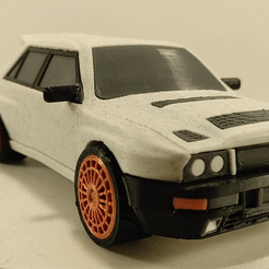 ezgif.com-video-to-gif.gif Datei 3D Lancia Delta Integrale・Design für 3D-Drucker zum herunterladen