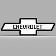 Chevrolet-GIF.gif LED POSTER " CHEVROLET " - LED POSTER