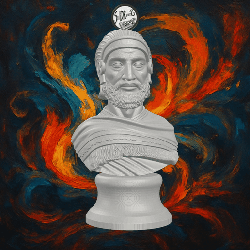 Historical Cyrus The Great Sculpture – SoliDRawinGs SG3229