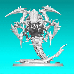 turn_full_tyran1.gif 3D file MINIATURE WARGAME tyrannical insect・Design to download and 3D print