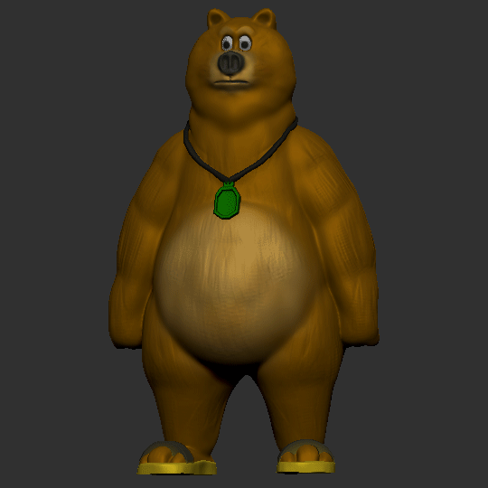 gif.gif Archivo STL El oso Grizzy・Modelo imprimible en 3D para descargar, LittleFriend