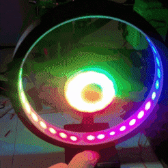 191380217_995392810997120_5364117404815227661_n.gif Free STL file Circle lamp・Object to download and to 3D print
