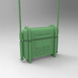 untitled.264.gif 3d parametric bag / container / basket / basket / purse / bag / wallet / clutch / clutch /voronoi