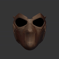 Soldier.gif Winter Soldier New Updated Mask Version STL/OBJ