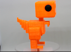 MVI_4571_MOV_SparkVideo.gif Fichier STL Chibi Dino. Auto-équilibrage.・Design pour imprimante 3D à télécharger