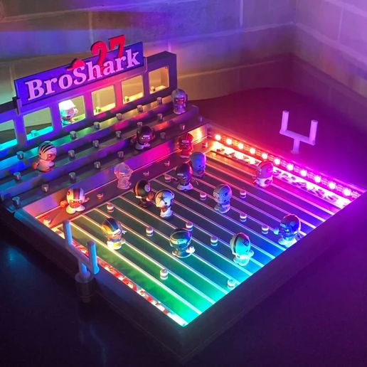 IMG_0909.mp4 BroShark27 Football Stadium compatible with TeenyMates™