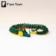 Flexi-Town-Shenron,-G2.mp4 Flexi Shenron, Dragon, figurine articulée, 3mf inclus