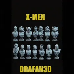 XMEN-CULTS.gif 🔥 Epic X-Men Collection - 3d print bust 🔥