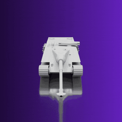 animation_2.gif STL file AMX 50 FOCH TANK - STL 12 PIECES・3D printing model to download
