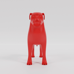 bullmastiff.gif Fichier STL gratuit bullmastiff・Design imprimable en 3D à télécharger