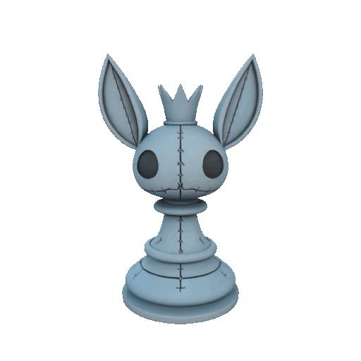 👽 Alien King Chess Piece – Playful Royalty on the Board・ STL File for ...