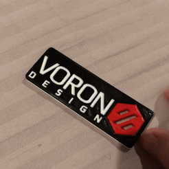 VoronDesign.gif Download free STL file Keychain - Voron Design (Multi-Colour) • 3D print design, MaquinaES